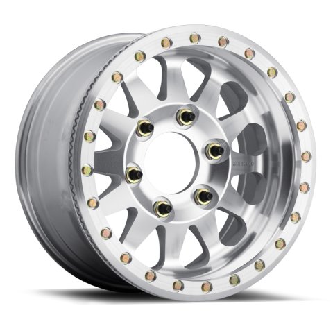Method Race Wheels MR101 Beadlock Machined MR10179060312B Wheel, Beadlock, 17 in. x 9.00 in., 6 x 5.5 in./139.7mm, 4.530 in. Backspace, Each thumbnail 1