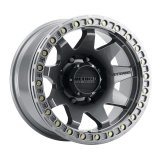 Method Race Wheels MR10879080844B Wheel, MR108, 17x9, -44mm Offset, 8x6.5, 130.81mm Centerbore, Gloss Titanium, w/ BH-H24125-38 thumbnail 1