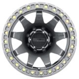Method Race Wheels MR10879080844B Wheel, MR108, 17x9, -44mm Offset, 8x6.5, 130.81mm Centerbore, Gloss Titanium, w/ BH-H24125-38 thumbnail 2