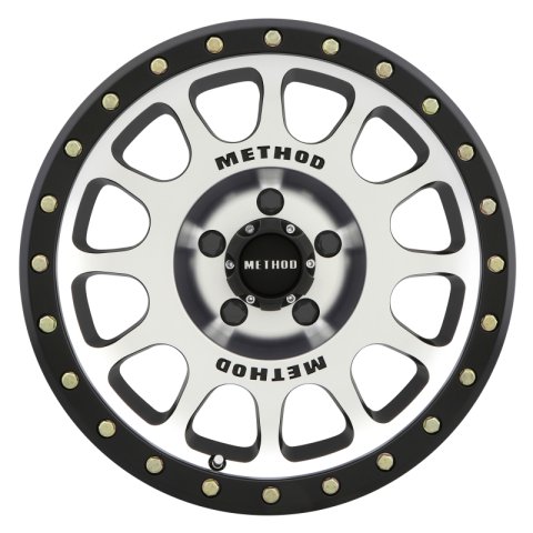 Method Race Wheels MR305 NV Machined Face with Matte Black Lip MR30589058325 Wheel, NV, Aluminum, Black/Machined, 18 in. x 9 in., 5 x 150mm Bolt Circle, 6 in. Backspace thumbnail 2
