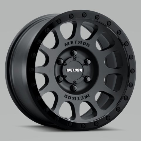 Method Race Wheels MR305785161000 Wheel, MR305 NV, 17x8.5, 0mm Offset, 6x135, 94mm Centerbore, Matte Black - Gloss Black Lip thumbnail 3