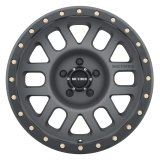 Method Race Wheels MR309 Grid Titanium with Matte Black Lip MR30978550800 Wheel, Grid, Aluminum, Gray, 17 in. x 8.50 in., 5 x 5 in./127mm, 4.750 in. Backspace, Each thumbnail 2