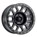 Method Race Wheels MR309 Grid Matte Black MR30978550500 Wheel, Grid, Aluminum, Black, 17 in. x 8.50 in., 5 x 5 in./127mm, 4.750 in. Backspace, Each thumbnail 1