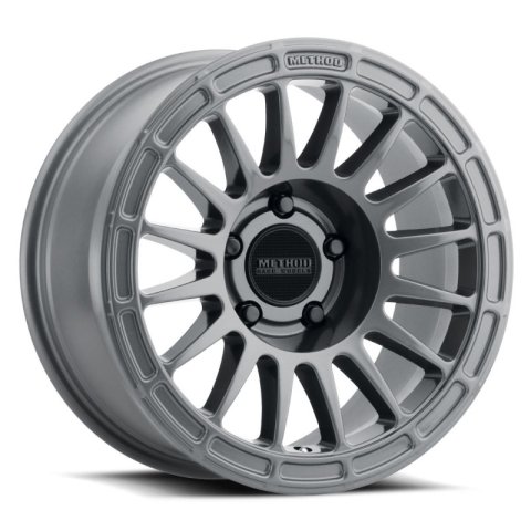 Method Race Wheels MR314 Gloss Titanium MR31477558825 Wheels, MR314, Titanium, Aluminum, 17 in. x 7.50 in., 5 x 150mm, 5.230 in. Backspacing, Each