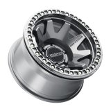 Method Race Wheels MR10879060844B Wheel, MR108, 17x9, -44mm Offset, 6x5.5, 106.25mm Centerbore, Gloss Titanium, w/ BH-H24125-38 thumbnail 1