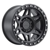 Method Race Wheels MR312 Matte Black MR31279060512N Wheels, Black, 17 in. x 9.00 in., Aluminum, Black, 6 x 5 1/2 in. Bolt Circle, 4.500 in. Backspacing, Each thumbnail 1