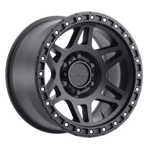 Method Race Wheels MR312 Matte Black MR31279060512N Wheels, Black, 17 in. x 9.00 in., Aluminum, Black, 6 x 5 1/2 in. Bolt Circle, 4.500 in. Backspacing, Each