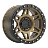 Method Race Wheels MR312 Bronze with Matte Black Lip MR31278562900 Wheels, MR312, 17x8.5, 0mm Offset, 6x120, 67mm Centerbore, Bronze/Black Street Loc thumbnail 1