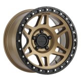 Method Race Wheels MR312 Bronze with Matte Black Lip MR31278558900 Wheels, MR312, 17x8.5, 0mm Offset, 5x150, 110.5mm Centerbore, Bronze/Black Street Loc thumbnail 1