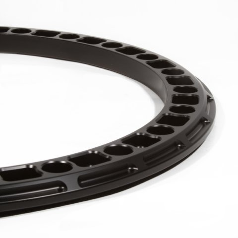 Method Race Wheels Beadlock Components BR-DB17-3-B Ring, BEADLOCK RING, 17" FORGED, STYLE 3, MATTE BLACK thumbnail 4