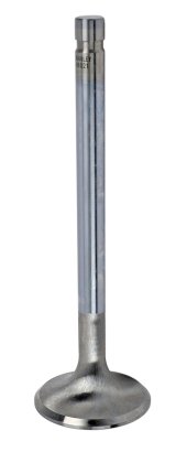 Manley Budget Series Performance Valves 10577-1 Valve, Exhaust, Stainless Steel, 1.500 in. Diameter, .341 in. Stem, 4.911 in. Length, Chevy, Each thumbnail 1