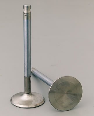 Manley Street Flo Valves 10727-1 Valve, Exhaust, Stainless Steel, 1.880 in. Diameter, .371 in. Stem, 5.350 in. Length, Chevy, Each