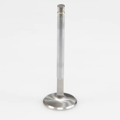 Manley Severe Duty Pro Flo Series Stainless Steel Valves 11835-8 Valves, Exhaust, Steel, 1.725 in. Diameter, .371 in. Stem, 5.374 in. Length, Chevy, Set of 8