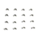 Manley 10 Degree Machined Valve Locks 13151T-8 Lock, Machined, Titanium, Degree, 1-Groove Beadlock, 5/16 in. Stem, Set of 16 thumbnail 1