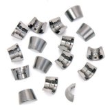 Manley 10 Degree Machined Valve Locks 13151T-8 Lock, Machined, Titanium, Degree, 1-Groove Beadlock, 5/16 in. Stem, Set of 16 thumbnail 2