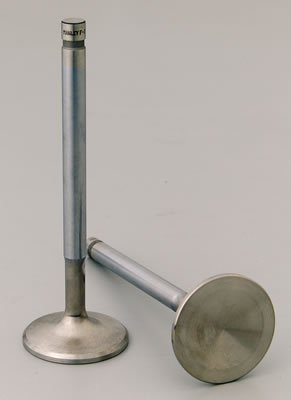 Manley Severe Duty Pro Flo Series Stainless Steel Valves 11827-1 Valve, Exhaust, Steel, 1.600 in. Diameter, .341 in. Stem, 4.936 in. Length, Chevy, Each