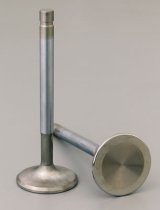 Manley Race Series Stainless Steel Valves 11859-8 Valves, Exhaust, Steel, 1.740 in. Diameter, .372 in. Stem, 4.908 in. Length, Mopar, Set of 8 thumbnail 1
