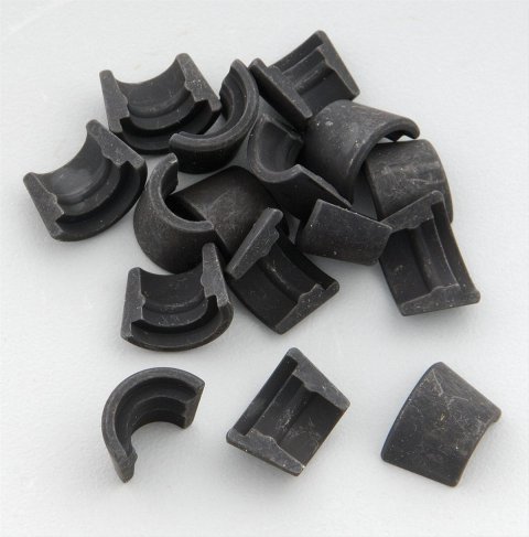 Manley Super 7 Degree Valve Locks 13050-8 Locks, Machined, Steel, Degree, 1-Groove Beadlock, 5/16 in. Stem, -.050 in. Height, Set of 16 thumbnail 1