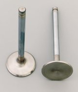 Manley Race Series Stainless Steel Valves 11525-8 Valves, Exhaust, Steel, 1.880 in. Diameter, .371 in. Stem, 5.474 in. Length, Chevy, Set of 8 thumbnail 1