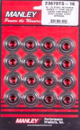 Manley Lightweight H-13 Tool Steel Retainers 23670TS-16 RET-H-13 SUPER 7 1.550 DOUBLE thumbnail 2