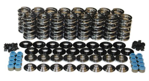 Manley NexTek Valve Spring and Retainer Kits 26382038KS Retainer, NexTek, Dual, 8mm Stem Diameter, 7 Degree Lock, 1.311 in. O.D., Kit