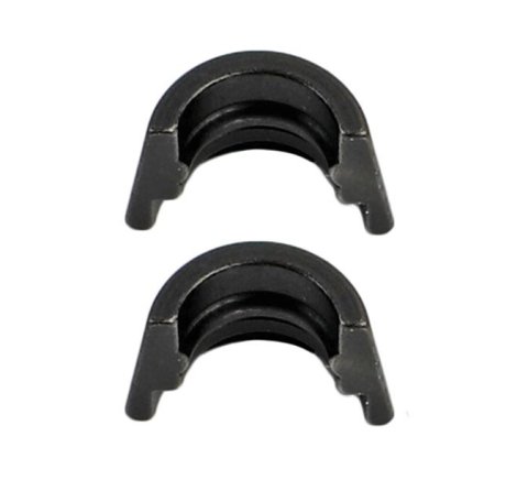 Manley 10 Degree Machined Valve Locks 13162-1 Lock, Machined, Steel, Degree, 1-Groove Beadlock, 11/32 in. Stem, .050 in. Taller, Pair