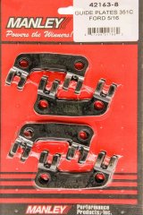 Manley Guideplates 42163-8 Guideplate 8pc. Set Ford 302 Boss, 351 Cleveland 5/16" Pushrods thumbnail 2