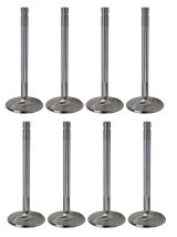 Manley Budget Series Performance Valves 10576-8 Valves, Intake, Stainless Steel, 1.940 in. Diameter, .341 in. Stem, 4.911 in. Length, Chevy, Set of 8 thumbnail 1