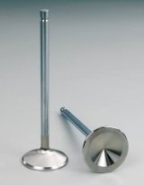 Manley Severe Duty Series Stainless Steel Valves 11583-1 Valve, Exhaust, Steel, 1.940 in. Diameter, .341 in. Stem, 6.400 in. Length, Chevy, Each thumbnail 1