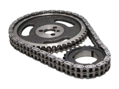 Manley Timing Chain Sets 73142 and Gears, Double Roller, Iron Cam Sprocket, Steel Crank Sprocket, Chevy, Big Block, Set thumbnail 3
