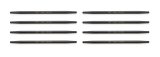 Manley Chromoly Swedged End Pushrods 25176-8 Pushrod, Chromoly, End, Heat-Treated, 7/16 in. Diameter, 9.850 in. Length, Set of 8 thumbnail 7