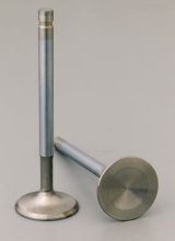 Manley Race Series Stainless Steel Valves 11501-8 Valves, Exhaust, Steel, 1.560 in. Diameter, .341 in. Stem, 4.911 in. Length, Chevy, Set of 8 thumbnail 1