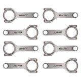 Manley Steel H-Beam Connecting Rods 14054-8 Rods, 4340 H-Beam, Cap Screw, Bushed, Chevy, Small Block, Set of 8 thumbnail 8