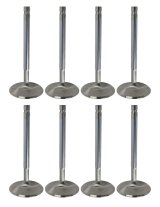 Manley Race Series Stainless Steel Valves 11568-8 Valves, Intake, Steel, 2.055 in. Diameter, .341 in. Stem, 4.911 in. Length, Chevy, Set of 8 thumbnail 2