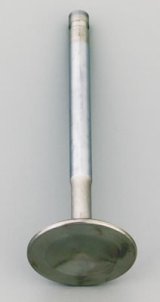 Manley Race Series Stainless Steel Valves 11565-1 Valve, Exhaust, Steel, 1.600 in. Diameter, .341 in. Stem, 4.911 in. Length, Chevy, Each thumbnail 1