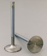 Manley Race Series Stainless Steel Valves 11527-1 Valve, Exhaust, Steel, 1.880 in. Diameter, .371 in. Stem, 5.350 in. Length, Chevy, Each thumbnail 1