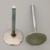 Manley Race Series Stainless Steel Valves 11352-8 Valves, Intake, Steel, 2.110 in. Diameter, .342 in. Stem, 5.215 in. Length, Pontiac V8, Set of 8 thumbnail 1
