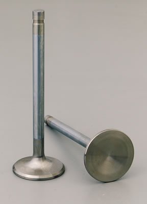 Manley Severe Duty Series Stainless Steel Valves 11537-1 Valve, Exhaust, Steel, 1.625 in. Diameter, .341 in. Stem, 5.036 in. Length, Chevy, Each