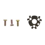 Manley Camshaft Lock Plates 42114 Locking Plate, Steel, Black Oxide, Bolts, Chevy, V8, Will Not Fit with Factory Roller Cams, Each thumbnail 1