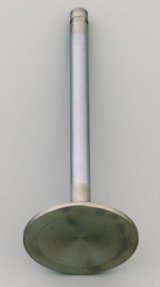 Manley Severe Duty Series Stainless Steel Valves 11843-1 Valve, Exhaust, Steel, 1.880 in. Diameter, .341 in. Stem, 5.422 in. Length, Chevy, Each thumbnail 2