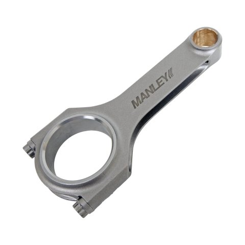 Manley Steel H-Beam Connecting Rods 14044-1 Rod, Forged 4340 Steel, H-Beam, Bushed, Cap Screw, Ford, 4.6L, Each