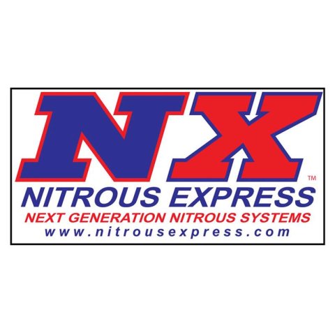 Nitrous Express Banners 15985 Banner, NX Banner, 2' X 4'