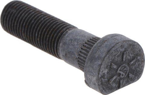 Spicer Drivetrain Products Wheel Hub Mounting Studs 36326-2 Stud, Hub, Grade 8, Button Style Head, 3/8 in. - 24 Thread, 1.500 in. Underhead Length, 1.718 in. Overall Length, Each