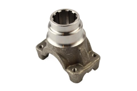 Spicer Drivetrain Products End Yokes 3-4-13881-1 Yoke, 10-Spline Inner, Steel, Rear Driveshaft at Support Bearing, 1350 U-joint Style, Each thumbnail 1
