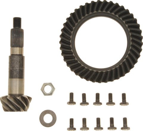 Spicer Drivetrain Products Ring and Pinion Gear with Installation Kits 23721-5X Dana 30 4.10 Gears Gears, 4.10:1 Ratio, 26-spline, Standard Rotation, Kit, 30, Kit
