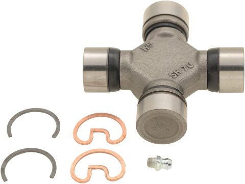 Spicer Drivetrain Products Light Duty U-Joints 5-212X U-Joints, Duty, 1330 To GM 3RL/S44/Mechanics 3/American Axle 1344 Combination, Greasable, Steel, Buick, Chevy, Ford, GMC, Jeep, Each