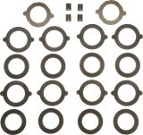 Spicer Drivetrain Products Differential Clutch Disc and Plate Kits 708203 Carrier Clutches, Kits, Composite Pack, Rear, Traction Lock, Chrysler 9.25 in., Dana 44, Kit thumbnail 1