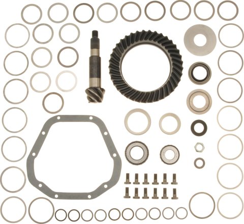 Spicer Drivetrain Products Ring and Pinion Gear with Installation Kits 706033-7X Dana 60 6.17 Gears Gears, 6.17:1 Ratio, 29-spline, Standard Rotation, Kit, 60, Kit