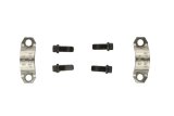Spicer Drivetrain Products U-Joint Strap Kits 3-70-48X Fasteners, Straps, 1350 Style, Steel, Natural, 1.188 in. Bearing Cap O.D., Pair thumbnail 1