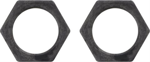 Spicer Drivetrain Products Spindle Nuts 30636 Nuts, Hex, 1 13/16 in.-16 Thread, Steel, Natural, Chevy, Dodge, Ford, GMC, Jeep, Plymouth, Pair